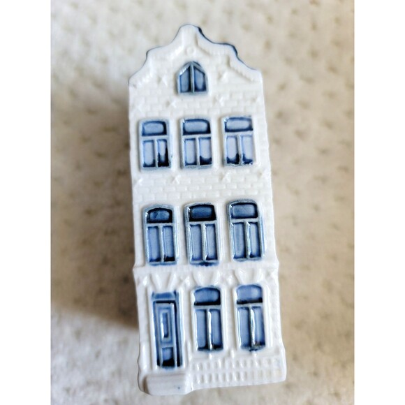 VTG EUC KLM Blue Delft House #45 Bols Empty Holland Dutch KLM Airlines in Box - Picture 3 of 10